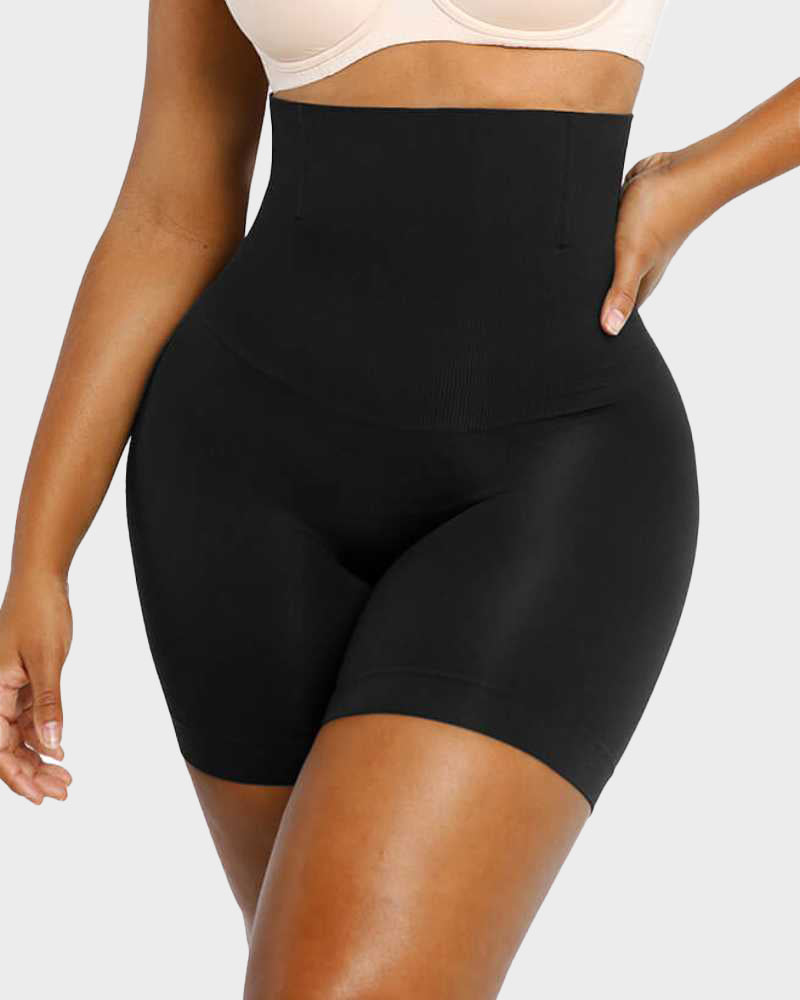 Comfort Seamless High-Waist Mid-Thigh Shaping Shorts Main image