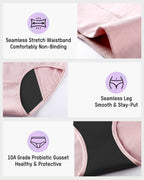360° Leak-Proof High-Waist Period Underwear (6 Pack)