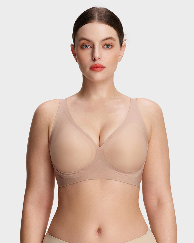 AirEase™ Supportive Wireless Deep-V Bra Main image