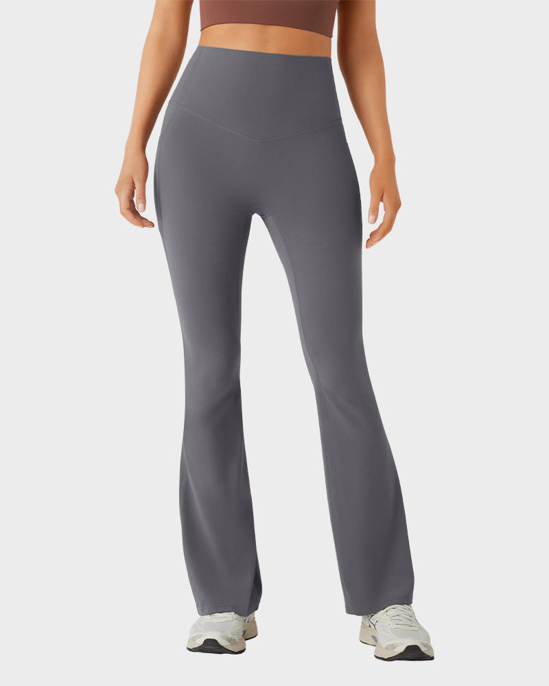 Butt-Lifting High Waist Bootcut Yoga Leggings Main image