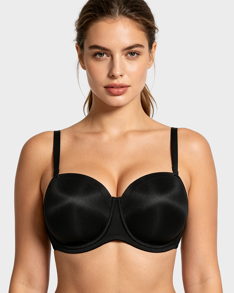 Comfort Push Up Unlined Bra with Removable Straps Main image