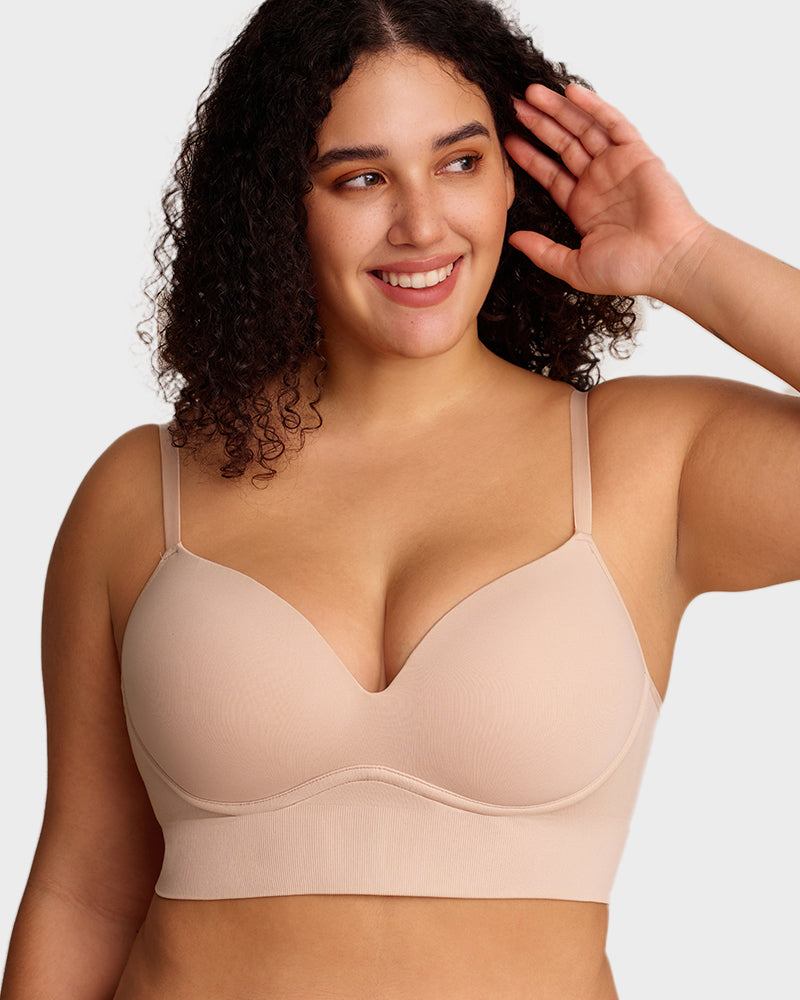 Deep V Wireless Lift Bralette Main image