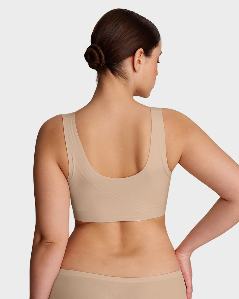 Lifting Wire-Free Antibacterial Jelly Bra