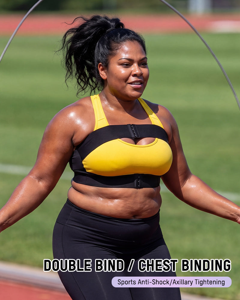 No-Bounce Chest Support Band for High Impact Workouts Secondary image