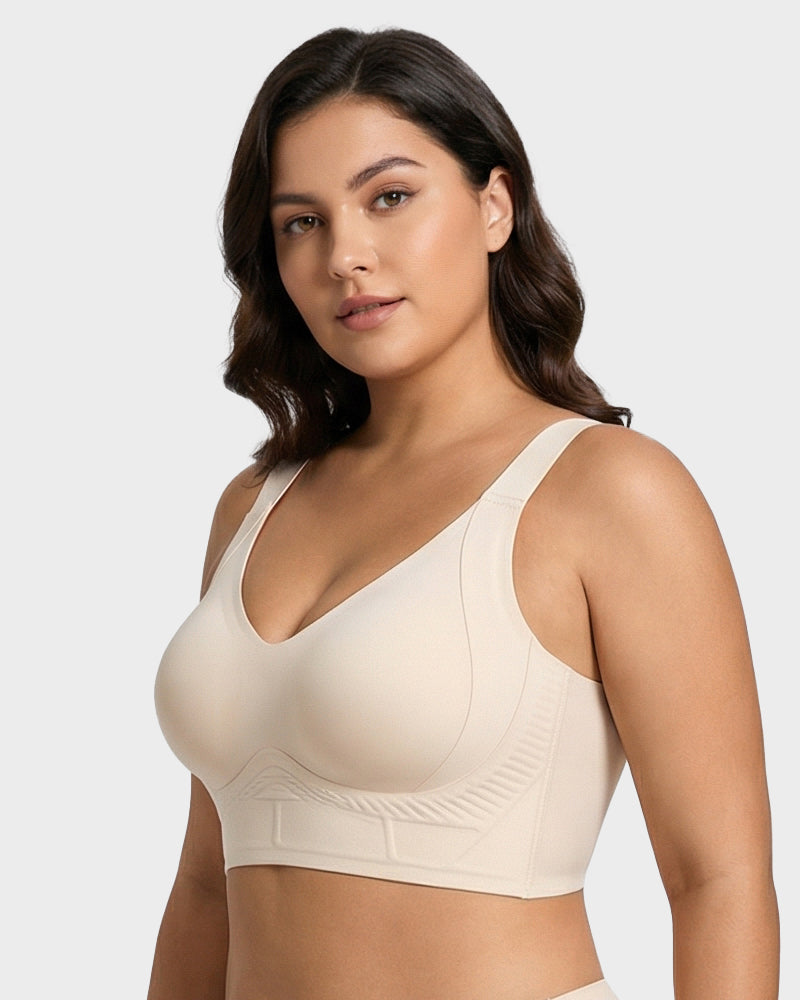 Seamless Wireless Support Bra Secondary image