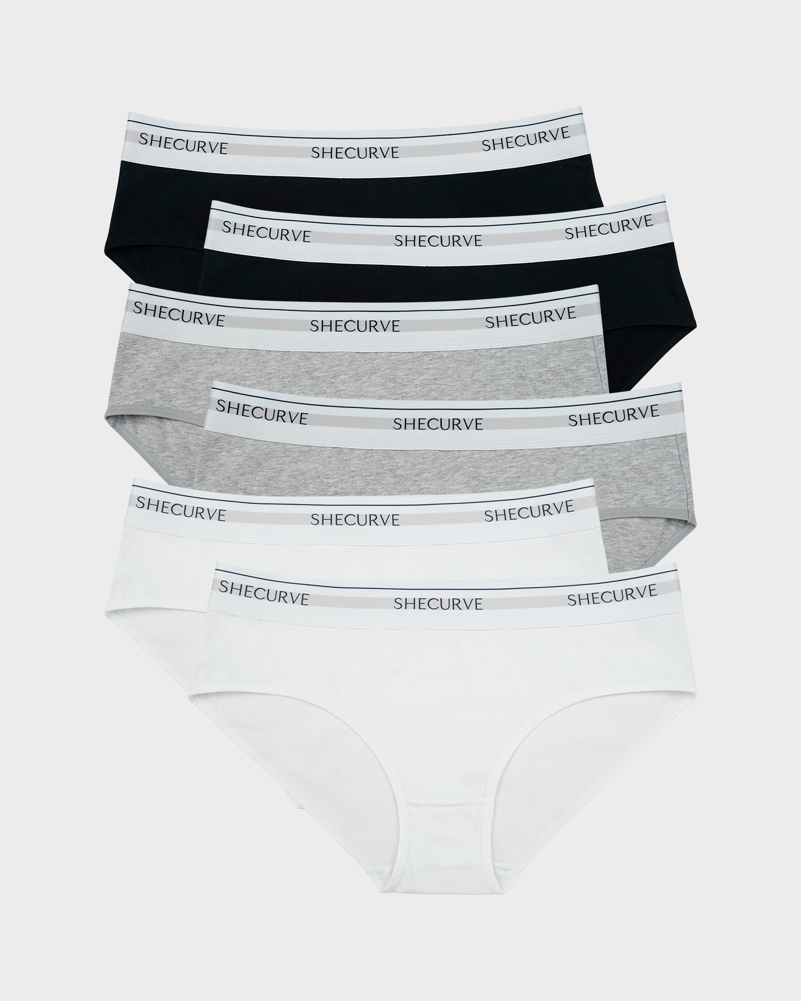 Soft Cotton Logo Waist Low-Rise Briefs (6 Pack) Main image