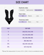 Strapless U Plunge Thong Bodysuit