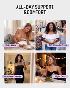 The Low Back Strapless Bra