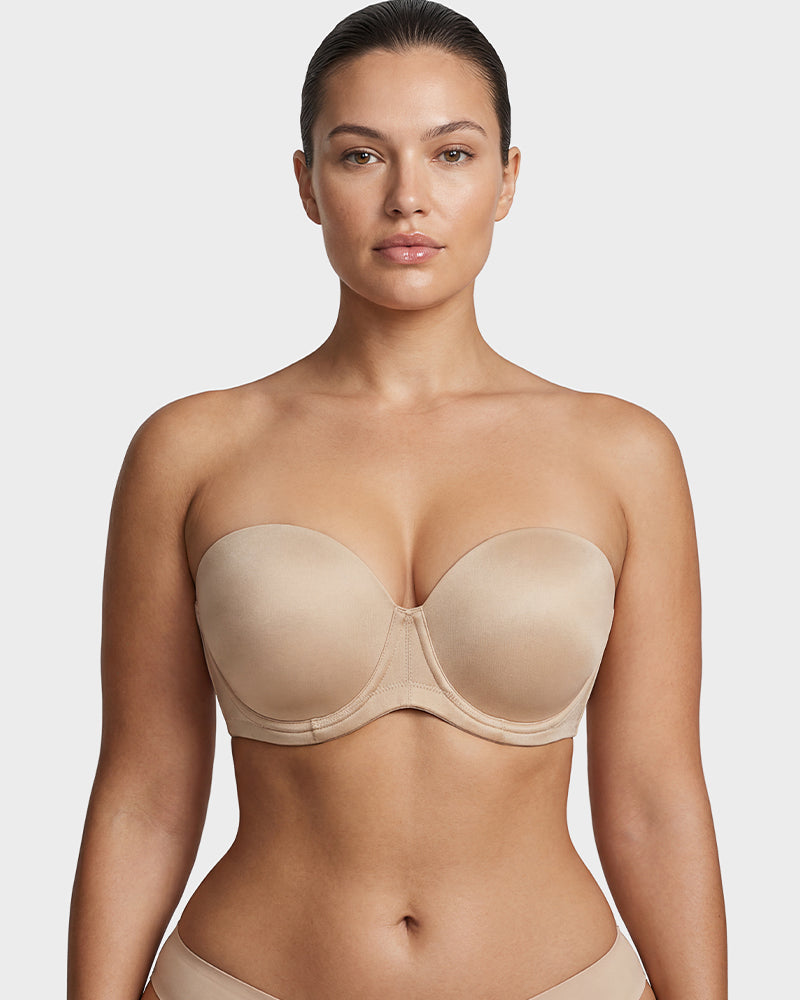 Versatile Underwire Bandeau Bra With Removable Straps Main image