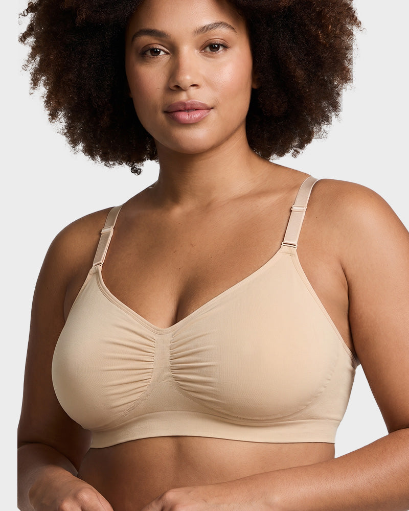Women's Full Coverage Non-Padded Wireless Sculpt Bra Main image