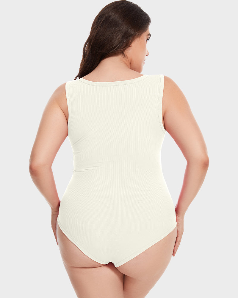 Sleeveless Tummy Control Tank Tops Bodysuits
